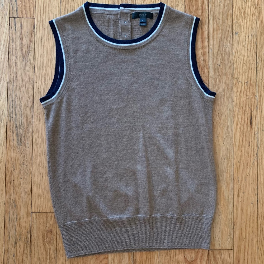 j crew | merino wool vest